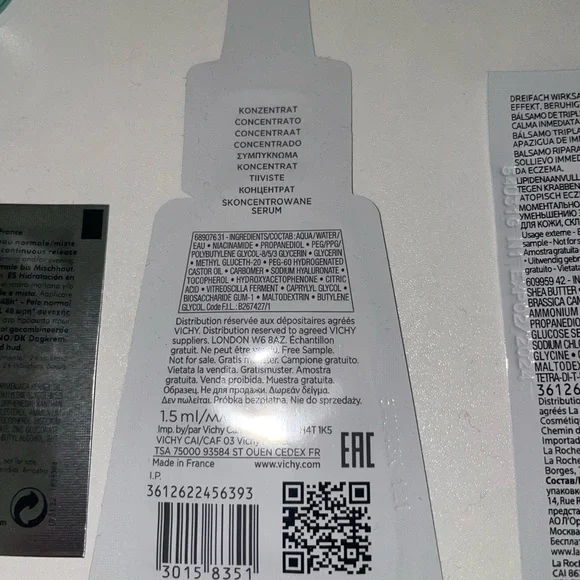 Skin care samples - Picture 5 of 9